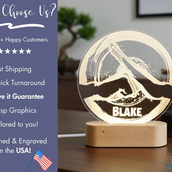 Karate Night Light – Personalized LED Lamp for Martial Arts Fans - Picture 4 of 8